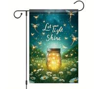 Bandiera Let Your Light Shine Summer Ocean Beach Bandiere Personalizzata Durevole Bandierine Per Parata Interno All'Aperto 70X102Cm