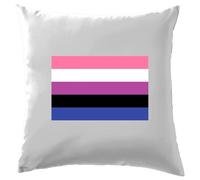 Bandiera LGBT Gender Fluid - Cuscino - Fluid Queer Orgoglio Non Binario