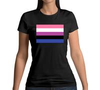 Bandiera LGBT Gender Fluid - Maglietta Donna - Fluid Queer Pride Non-Binary