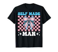 Bandiera LGBTQ Transgender Trans Pride Self Made Man Maglietta