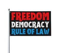 Bandiera Libertà Democrazia Stato di Diritto Bandiere Libertà Democrazia Stato di Diritto per esterni per giar