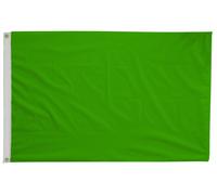 Bandiera Libia dal 1977 al 2011 con occhielli - fatta a mano nel Regno Unito