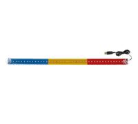 Bandiera luminosa Romania 42 Led USB camion 60cm