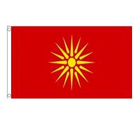 BANDIERA MACEDONIA ANTICA 150x90cm - BANDIERA MACEDONE 90 x 150 cm - AZ FLAG