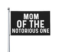 Bandiera Mamma di Notorious One Bandiere personalizzate su entrambi i lati Decorazione da parete per feste 9,1 x 1,5 m, Arazzo Mamma di Notorious One per camera da letto