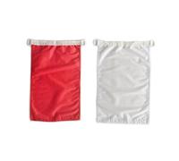 Bandiera marittima di, 45 x 30 cm, gazebo convenienza, 30 x 45 cm (rosso bianco)