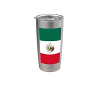 Bandiera messicana del Messico Bicchiere termico in acciaio inox doppia parete