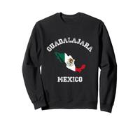 Bandiera Messico Distressed Guadalajara Pride Felpa