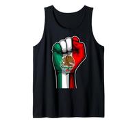 Bandiera Messico Pugno Alzato Orgoglio Viva Mexico Canotta