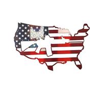 Bandiera metallo segno grotta e fedeltà parete Decor Pledge per la decorazione della parete