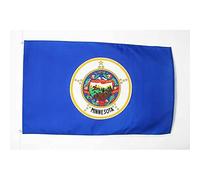 BANDIERA MINNESOTA 90x60cm - BANDIERA STATO AMERICANO - USA - STATI UNITI 60 x 90 cm - AZ FLAG