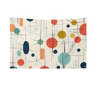 Bandiera moderna della metà del secolo 61 x 88,9 cm, non sbiadisce, bandiera di benvenuto, giardino, cortile, casa, bandiera, decorazione per interni ed esterni