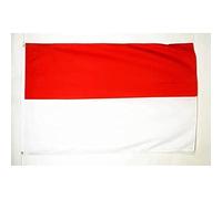 AZ FLAG Bandiera Monaco 90x60cm - Gran Bandiera MONEGASCA 60 x 90 cm Poliestere Leggero - Bandiere