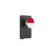 Bandiera Monégasque di Monaco PopSockets PopWallet per MagSafe
