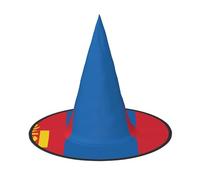 Bandiera mongola 1 pz Halloween strega cappello costume partito cappello adatto per giochi teatrali accessori