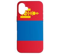 Bandiera mongola della Mongolia Custodia per iPhone 16 Plus