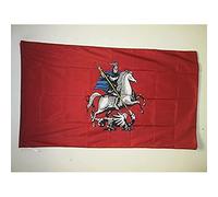 AZ FLAG Bandiera Mosca 150x90cm - Bandiera Mosca in Russia 90 x 150 cm Foro per Asta