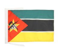 BANDIERA MOZAMBICO 45x30cm - BANDIERINA MOZAMBICANA 30 x 45 cm cordicelle - AZ FLAG