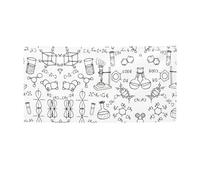 Bandiera natalizia stampata con stampa chimica, striscione colorato ideale per bar in giardino e riunioni di amici