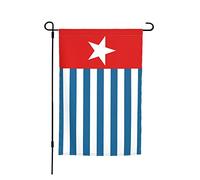 Bandiera nazionale da giardino della Papua occidentale, 12x18 pollici, bifacciale, piccola, decorativa, per casa e cortile