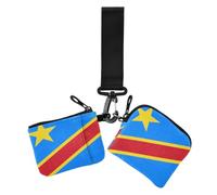 Bandiera Nazionale Della Repubblica Democratica Del Congo Portamonete Da Donna