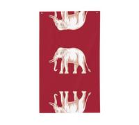 Bandiera nazionale della sovranità siamese, 150 x 90 cm, bandiere personalizzate con immagine di bandiera nazionale per uso esterno