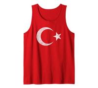 Bandiera Nazionale della Turchia Istanbul Orgoglio Turco Canotta