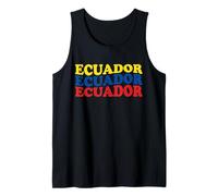 Bandiera Nazionale ecuadoriana patriottica Ecuador Pride Heritage Canotta