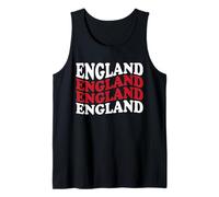 Bandiera Nazionale Inglese patriottica Inghilterra Fan Pride Heritage Canotta