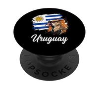 Bandiera nazionale Uruguay Bird Pavoncella PopSockets PopGrip Adesivo