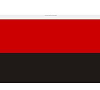 Bandiera nazionalista dell'Ucraina, 9,6 x 1,5 m, in poliestere 100D con due occhielli in metallo, resistente allo sbiadimento, colori vivaci, 150 x 90 cm