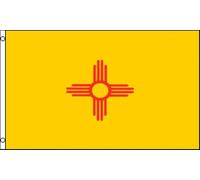 Bandiera New Mexico State USA HEAVY-DUTY NYLON 5'x3' - ULTIMI POCHI