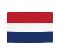 Bandiera olandese che crea atmosfera festiva striscione 119,4 x 180,3 cm per Natale, feste notturne, riunioni di amici
