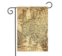 Bandiera Old Geography Retro Balkans Logistics Austria Map Uk Europe Eu Spain Holidays World Mediterranean Stagione Bandiera Striscione All'Aperto, Per Eventi, Feste Strada, 30x45cm