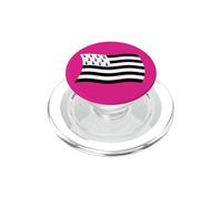 Bandiera ondulata della Bretagna Francia Provincia francese PopSockets PopGrip per MagSafe