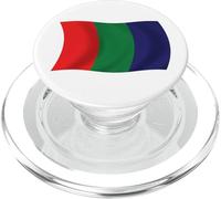 bandiera ondulata, di, pianeta, marte, marziano, planetario, società PopSockets PopGrip per MagSafe