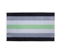 BANDIERA ORGOGLIO AGENDER 90x60cm - BANDIERA GENDERQUEER 60 x 90 cm - AZ FLAG