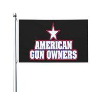 Bandiera Pace American G-Un Owner Con 2 Occhielli Bandiera Verticale Garden Robuste Striscione Da Giardino Per Balcone Attività Cortile 3X5 Ft