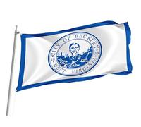 Bandiera Pace Beckley West Virginia Robuste Bandiera Garden Resistente Alle Intemperie Decorazioni Da Esterno Per Parete Camere Casa 3X5 Ft