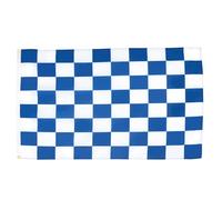 Bandiera Pace Blue And White Check Con 2 Occhielli Bandiera Decorativa Appendere Decorazioni Da Giardino Per Domestiche Attività Camere 3X5 Ft