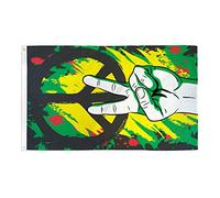 BANDIERA PACE GRAFFITI 90x60cm - BANDIERA DELLA PACE 60 x 90 cm - AZ FLAG