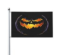Bandiera Pace Halloween Pumpkins Glow In The Dark Con 2 Occhielli Bandiera Verticale Resistente Alle Intemperie Striscione Da Giardino Per Estate Interni Vacanza 3X5 Ft