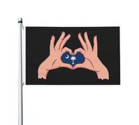 Bandiera Pace Holding A Heart South Carolina Robuste Bandiera Verticale Con 2 Occhielli Decorazioni Da Giardino Per Fattoria Cortile Balcone 3X5 Ft