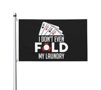 Bandiera Pace I Don'T Even Fold My Laundry Robuste Bandiera Doppia Faccia Segnali Da Giardino Per Parete Fattoria Attività 3X5 Ft