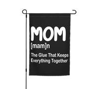 Bandiera Pace Mom The Glue That Keeps Everything Together Robuste Bandiera Verticale Garden Con 2 Occhielli Decorazioni Da Esterno Per Patio Decorazioni Interni 12X18 Inch