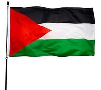 Bandiera Palestina Grande,bandiera Palestina Amazon,per Balcone O Parete,150 X 90 Cm Per Interni/esterni-A