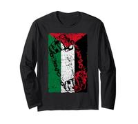 Bandiera palestinese Palestina Free Gaza Free Palestine Maglia a Manica