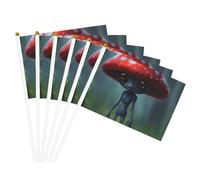 Bandiera palmare con stampa astronauta e alieno bandiere per festival bandiere per interni ed esterni decorazione parata eventi per feste