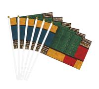 Bandiera palmare in stile africano con stampa patchwork bandiere leggere per festival decorazioni per interni ed esterni eventi per feste