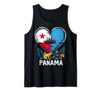 Bandiera Panama Cuore Rana Canotta